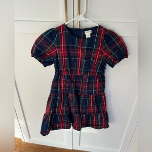 Girls J Crew Crewcuts Tartan Holiday Dress
